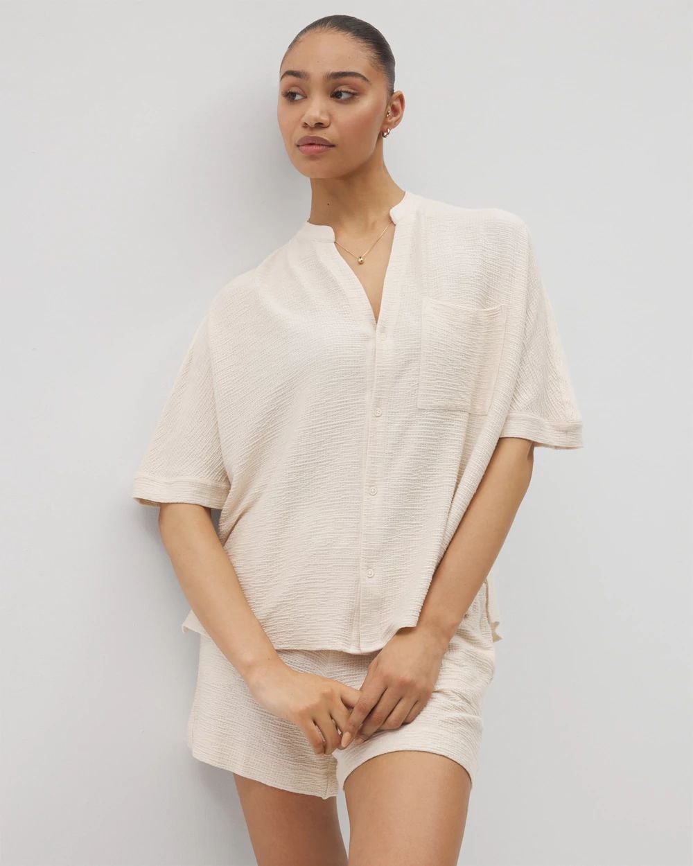 トップス crinkle crinkle crinkle camisole VONIQUE / crinkle crinkle crinkle / 3D embroidery camisole